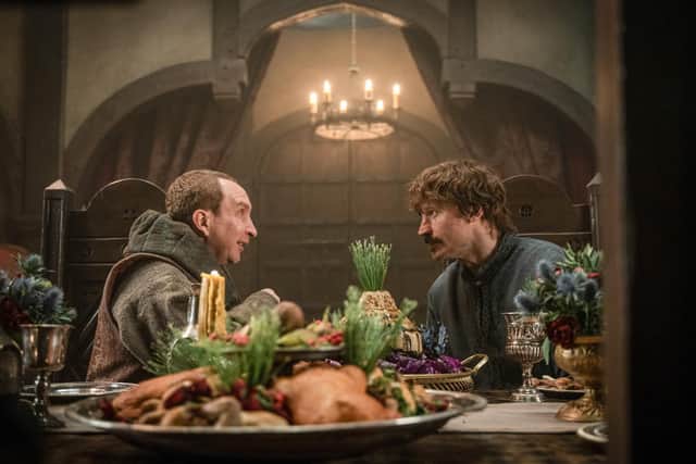 Eddie Marsan as King Edward the Confessor and Nikolaj Coster-Waldau as William
