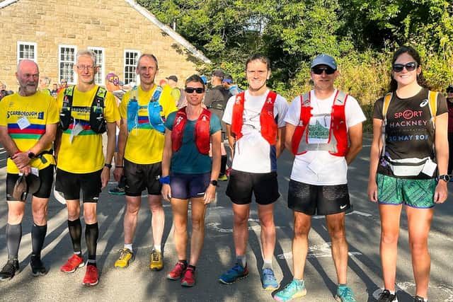 Scarborough Athletic Club members shone at the Smugglers Trod, with Annie O'Sullivan, extreme right, making a superb debut