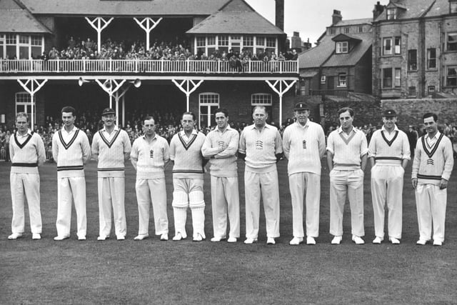 Scarborough Cricket Festival in 1950.