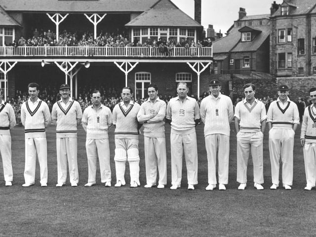 Scarborough Cricket Festival in 1950.