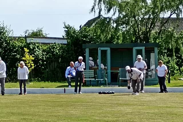 Bridlington Alexandra in action at their Leven East Street friendly.