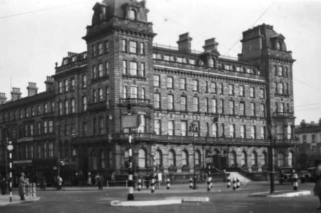 The Pavilion Hotel stands proudly opposite the railway station.