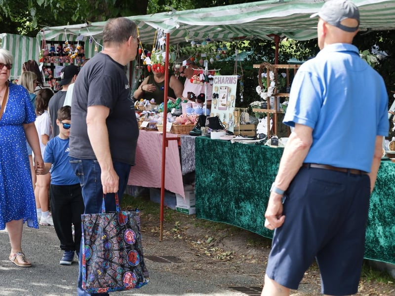 Crowds at Scalby Fair. picture: Abbygail Harden