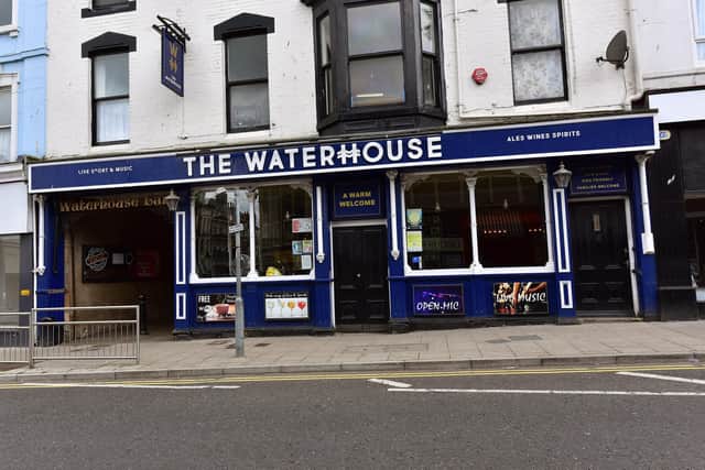 North Yorkshire Police said the attack happened outside Waterhouse Bar and a takeaway shop on St Thomas Street.