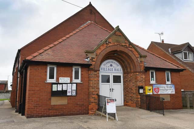 Flamborough Village Hall.
