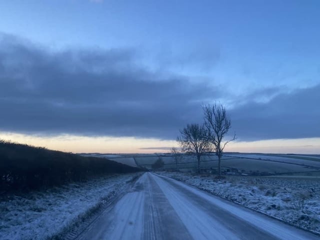Weaverthorpe this morning.