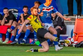 Jacob Gratton scored a late leveller for Whitby Town on the road at Basford United on Saturday afternoon.