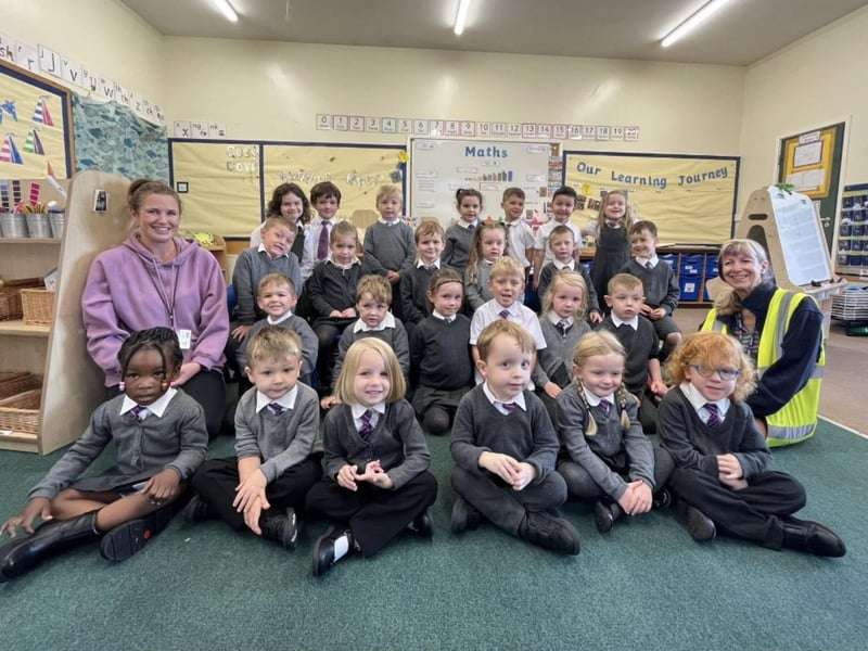 Northstead School new starters, Mrs Pickup's class.
