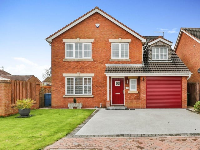 This five bedroom detached house for sale with Hunters for £340,000.