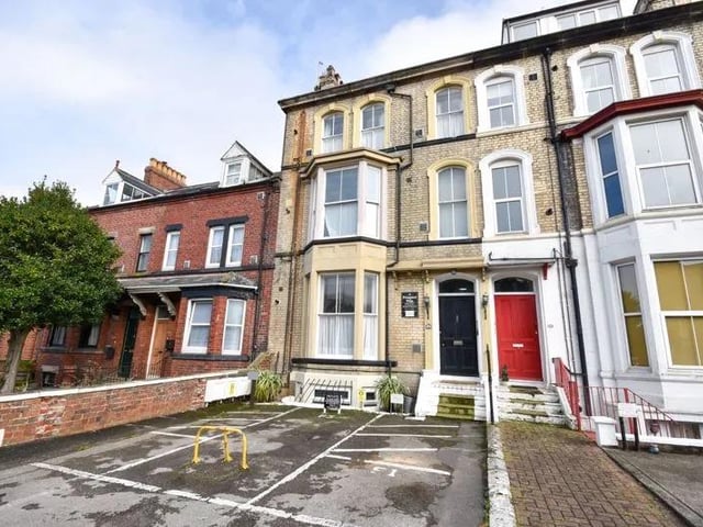 This two bedroom and one bathroom flat is for sale with Hendersons Estate Agents with a guide price of £190,000.