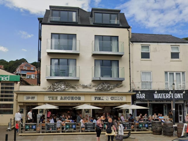 The Anchor Fish and Chips is located on Sandside. It recieved 2 votes.