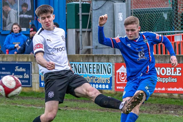Whitby's Man of the Match against Marine was Harry Green.
