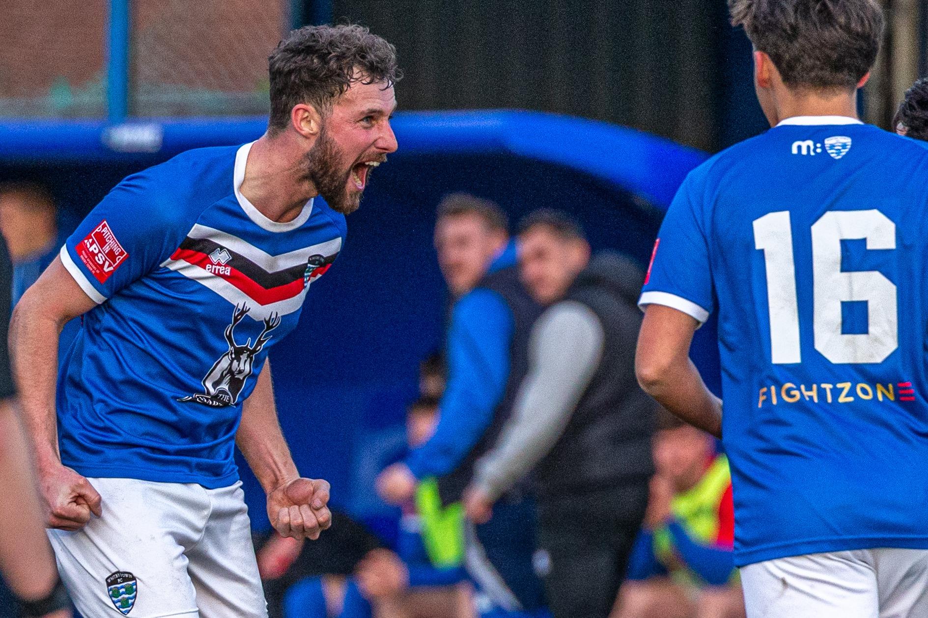 Midfielder Lewis Hawkins signs new contract with Whitby Town FC