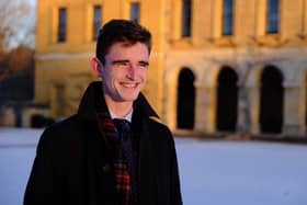 St Paul's Cathedral organist William Fox, formerly of Fylingthorpe.
picture: Hugh Warwick.