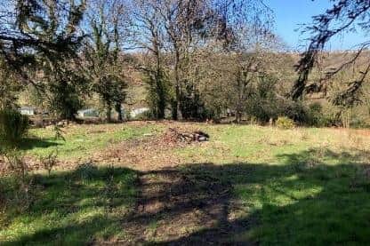 Proposed Ruswarp glamping site.  Photo courtesy of applicant.