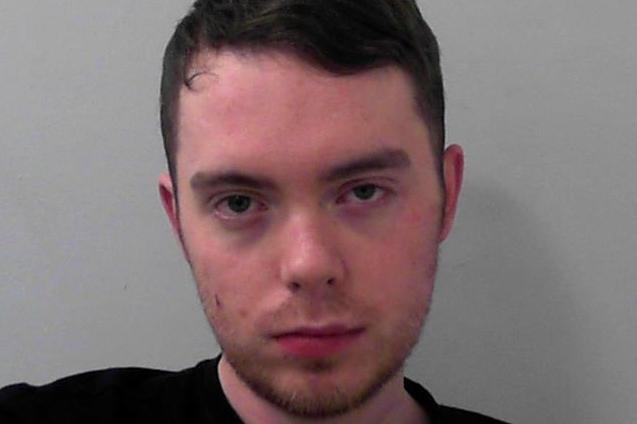 Paddy O'Donaghue, 22, who is believed to be 'sofa surfing' in the Harlow area of London, is wanted in connection with assault and coercive and controlling behaviour offences in the Harrogate area