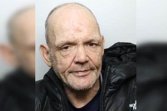 Neil David Gordon, 54, of no fixed address, was given a £60 fine and was handed a three-year Criminal Behaviour Order.