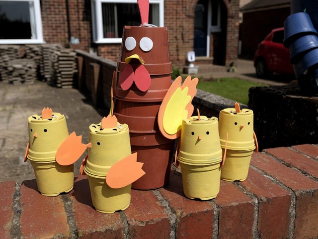 Cockadoodle Flowerpot