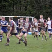 Scarborough RUFC in action at Pontefract last weekend. PHOTO BY IAN HARBER