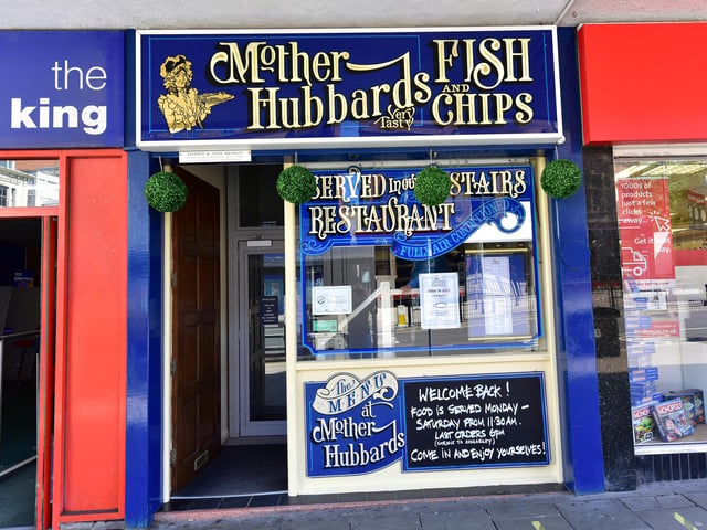Ranking at number six is Mother Hubbards, located on Westborough. A Tripadvisor review said: ". I confirmed a time for our large table (9 people) and arrived early. The table was already set. Greeted with friendly staff and good choice on the menu. Food arrived promptly and was delicious with many empty plates."