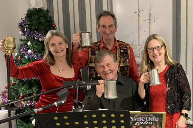 Bill Scott,  Lesley Machen, Jan Burtenshaw-Scott and Tim Tubbs
