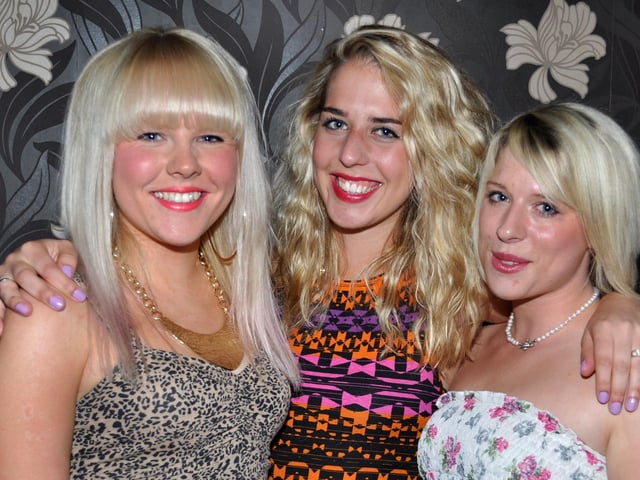 Chloe, Tess and Neisha in 2012.