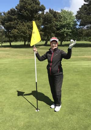 Clare Thompson hits hole-in-one during South Cliff Golf stableford win