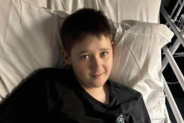 Archie began chemotherapy on Monday, November 3
