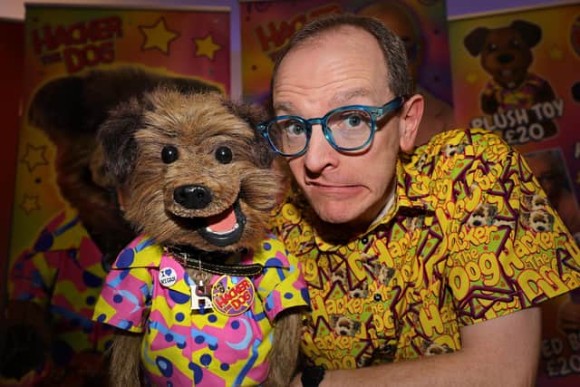 Hacker The Dog and Phil Fletcher will be at Bridlington Comic Con. Photo: Richard Ponter