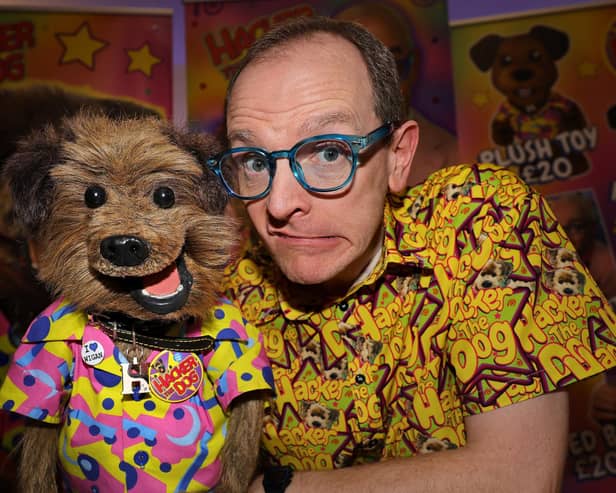 Hacker The Dog and Phil Fletcher will be at Bridlington Comic Con. Photo: Richard Ponter