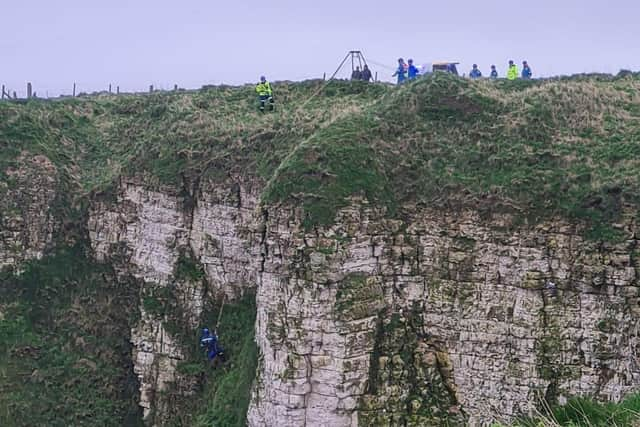 Bridlington Coastguard Rescue Team have reminded owners to keep their dogs on a lead after the tragic incident - Image: Bridlington Coastguard Rescue Team