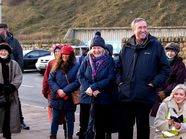 Guests also included pupils from Gladstone Road Primary School and Friarage Primary School, artists who developed the artwork and councillors.