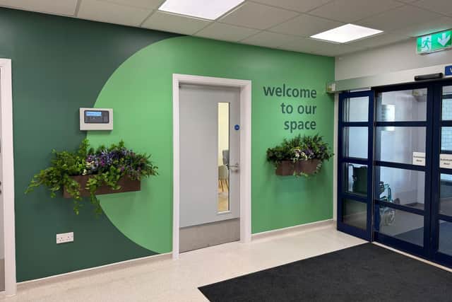 The new space was launched by Humber Teaching NHS Foundation Trust.