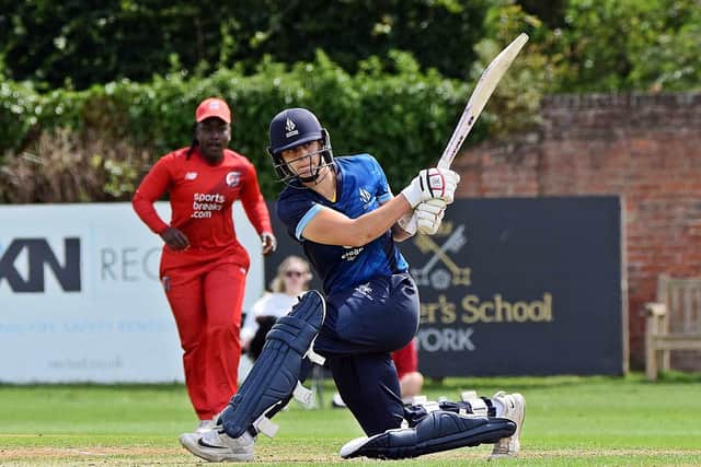 Leah Dobson has been called up to play in The Hundred next month.