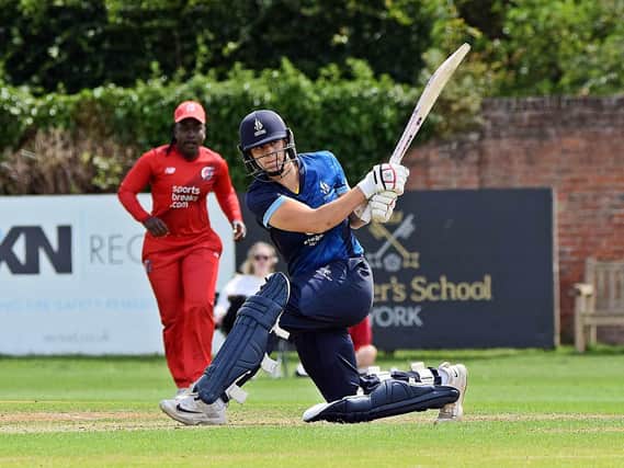 Leah Dobson has been called up to play in The Hundred next month.