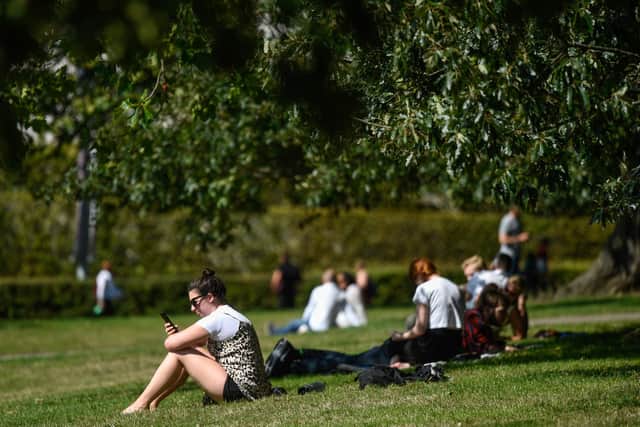 Temperatures are forecast to rise this weekend.