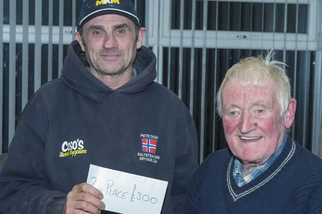 Peter Dunn scooped second place at the Whitby Open. Photo by Peter Horbury
