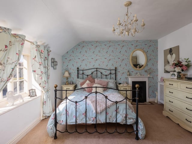Individually designed bedrooms add to the appeal of the property.