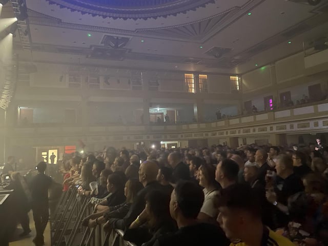 A packed crowd for the festival