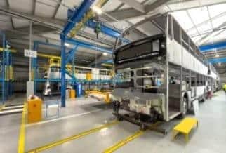 Alexander Dennis' facility in Larbert, Scotland.