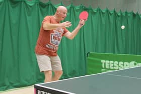 Paul Wilkinson bagged a hat-trick as The Crazy Gang hammered Scorpions 9-0 in Division One of the Bridlington Table Tennis League PHOTOS BY TONY WIGLEY