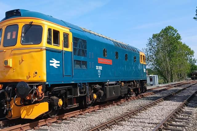 BR Class 33/2 No. 33202 “Dennis G. Robinson” - Image: Colin Makcrow