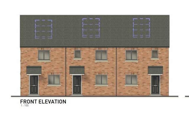 56 house development, East Ayton, plans and layouts. Courtesy Pegasus Group.