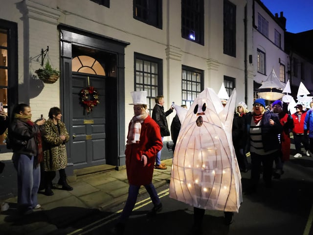 The Lantern Parade begins!