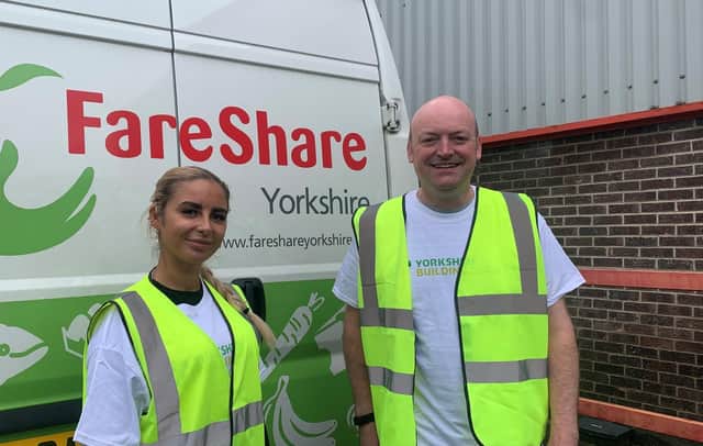 Yorkshire Building Society, which has a branch on Westborough in Scarborough and Flowergate in Whitby, has announced FareShare as its charity partner until June 2026.