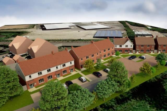 Proposed Sands Lane Development. Broadacres.