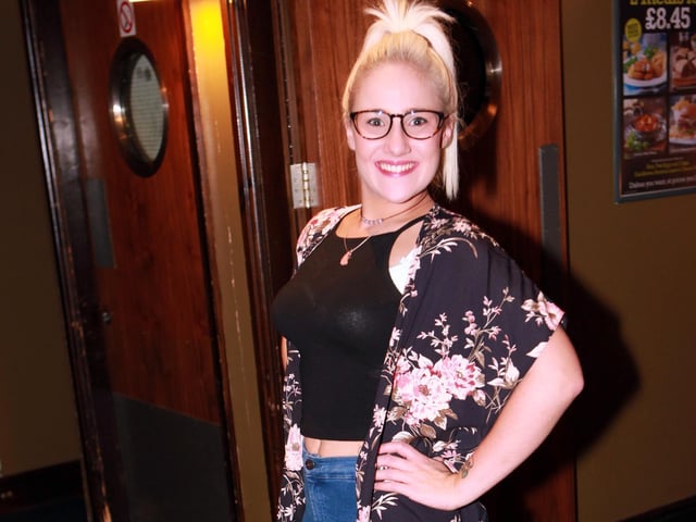 Lucy looking forward to her night out