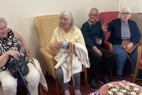 VE Day anniversary marked by Marton Court and Sutcliffe Court residents in Whitby.