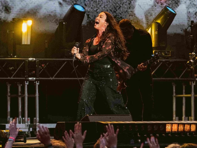 Alanis's vocals were mesmerising.
