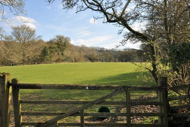 The property includes eight acres of grassland, which could interest those with horses, or with other livestock.